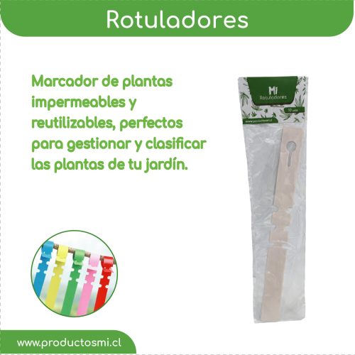 Rotulador de plantas
