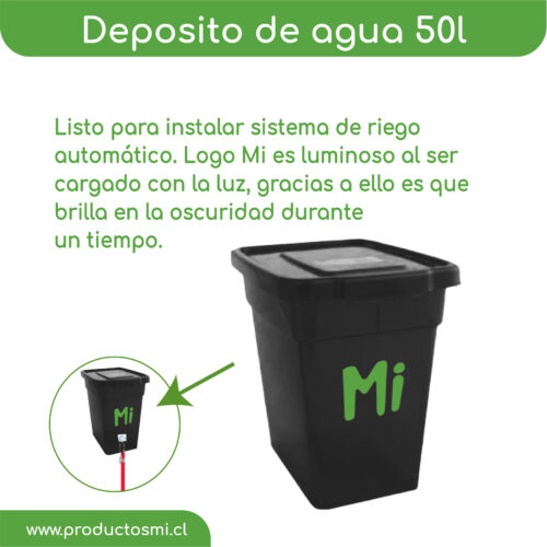 Contenedor de agua (50L)